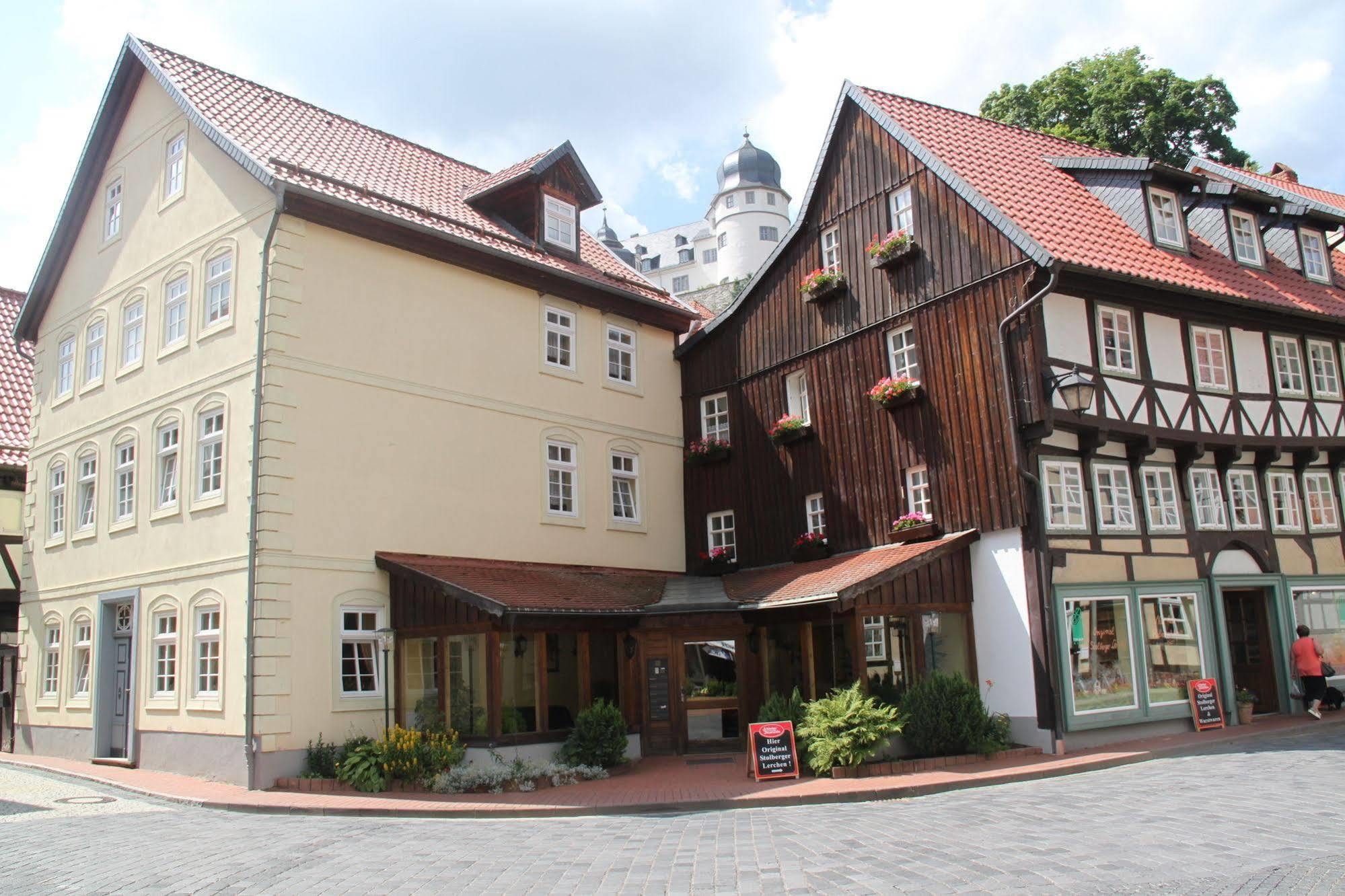 Gasthaus Kupfer Stolberg i. Harz Kültér fotó